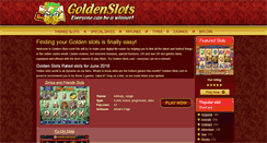 Desktop Screenshot of golden-slots.com